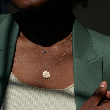 Georgia Tech 7-Point Diamond Necklace