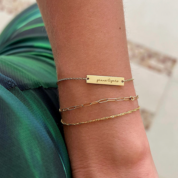 LSU Geaux Tigers Bracelet