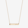 University of Michigan Go Blue Bar Necklace