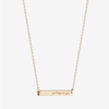 Memphis Go Tigers Go Horizontal Bar Necklace