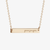 Gonzaga Horizontal Bar Necklace