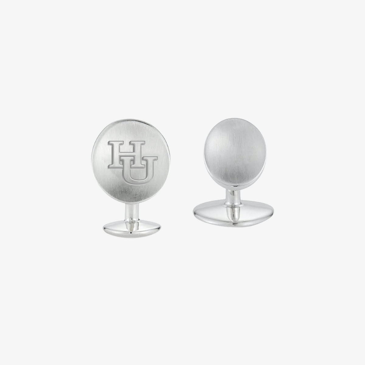 Hampton University Silver Cufflinks