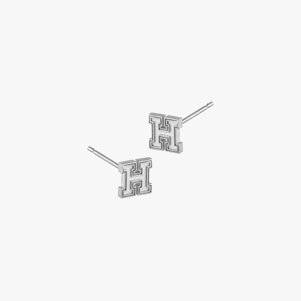 Harvard Logo Stud Earrings