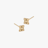 Harvard H Stud Earring