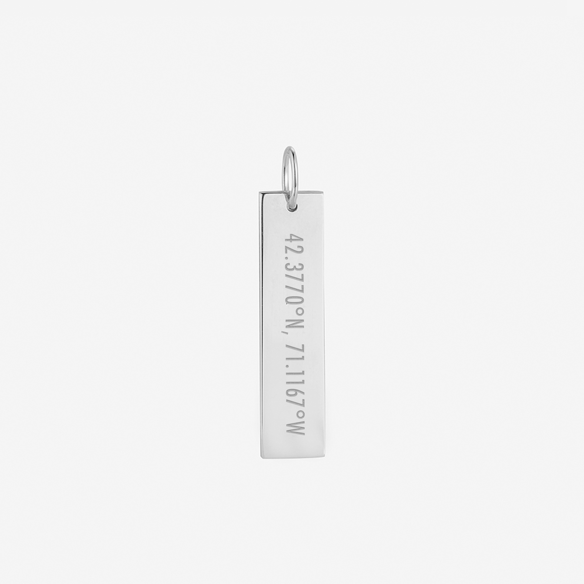 Harvard University Campus Coordinates Layering Bar Necklace