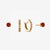 Garnet Stud Earring Bundle