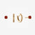 Garnet Stud Earring Bundle