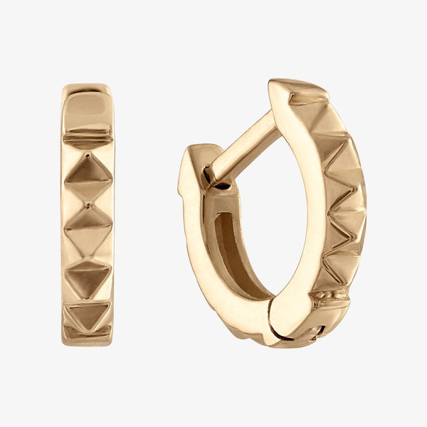 Sunburst Hoop Earrings