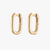 Mini U Hoop Earrings