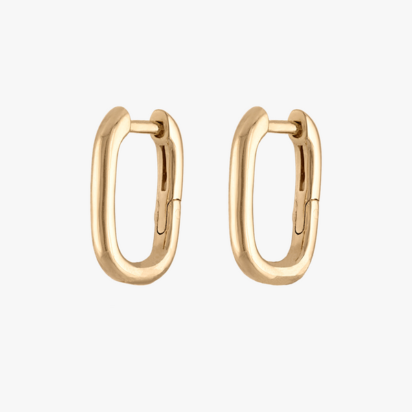 Mini U Hoop Earrings (Pair)