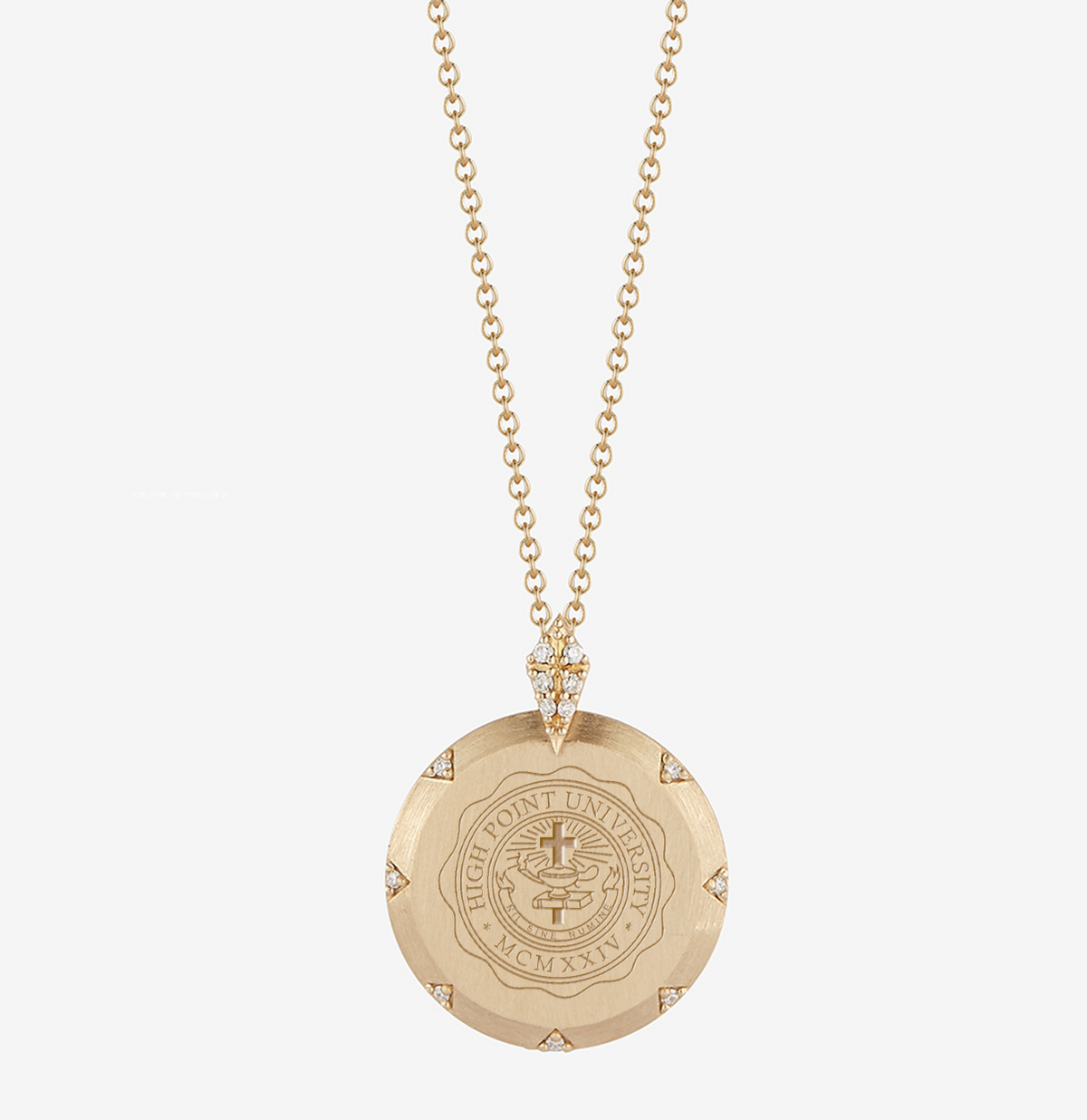 High Point 7-Point Diamond Pendant