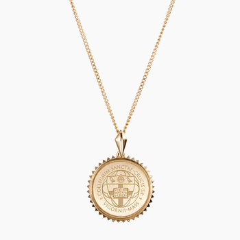 Holy Cross Sunburst Necklace Cavan Gold