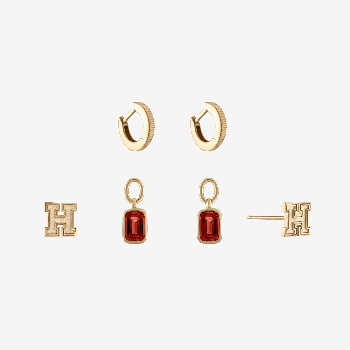 Harvard Florentine Earring Bundle