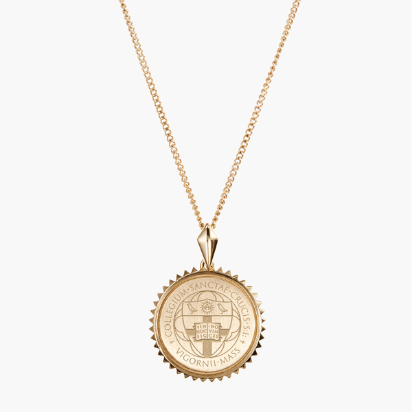 Holy Cross Sunburst Pendant