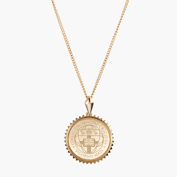 Holy Cross Sunburst Pendant