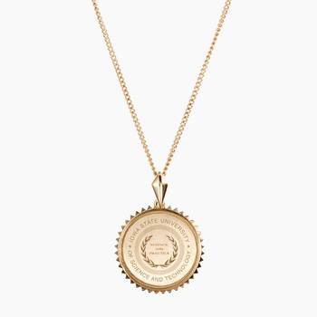 Iowa State Sunburst Pendant
