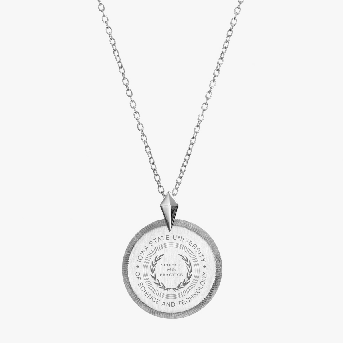 Iowa State Florentine Necklace Petite