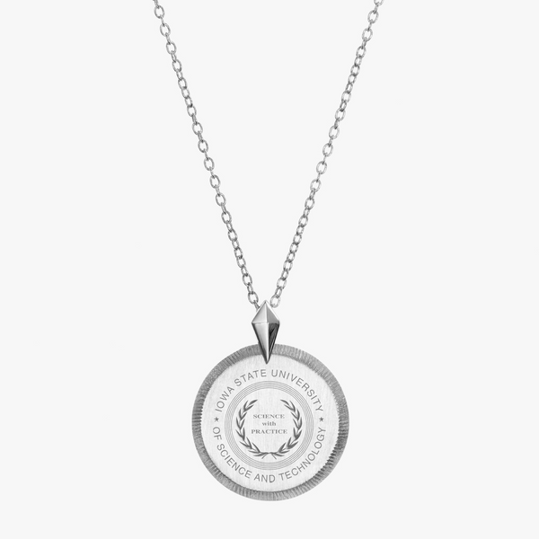 Iowa State Florentine Pendant