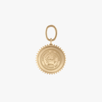 Illinois Sunburst Charm