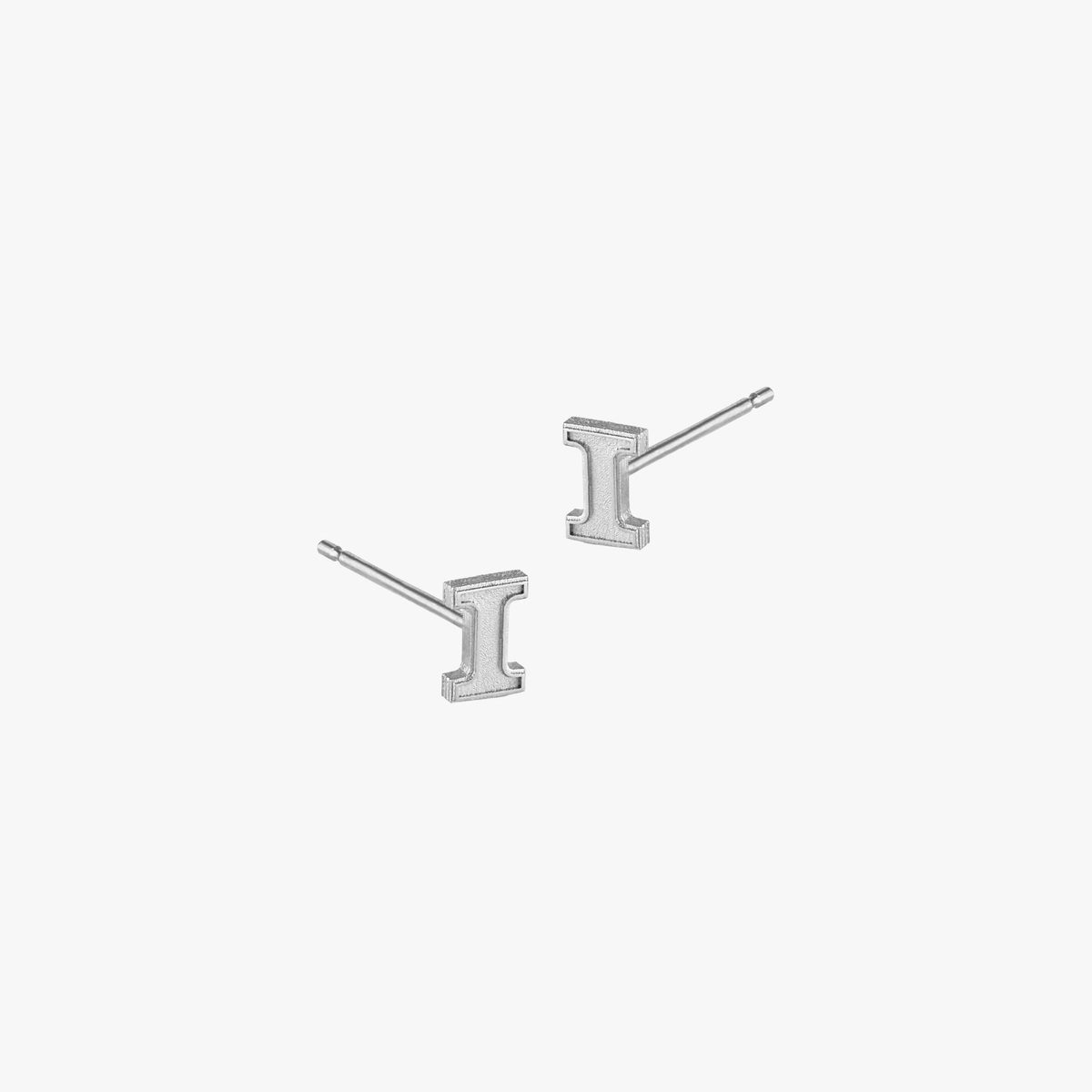 Illinois Logo Stud Earrings