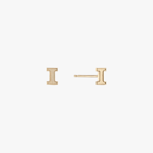 Illinois I Stud Earring