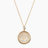 Illinois Sunburst Necklace Gold