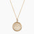 Illinois Sunburst Necklace Gold