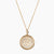 Illinois Sunburst Necklace Gold