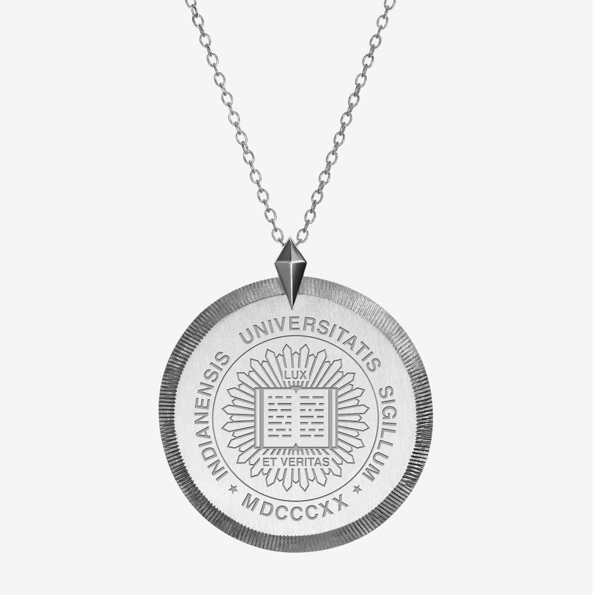Indiana Florentine Crest Pendant
