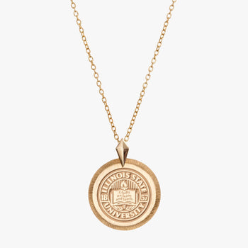 Illinois State Florentine Pendant