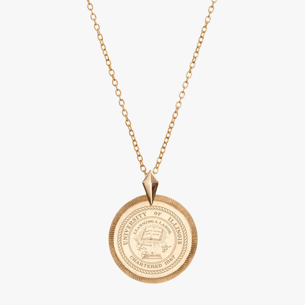 Illinois Florentine Pendant