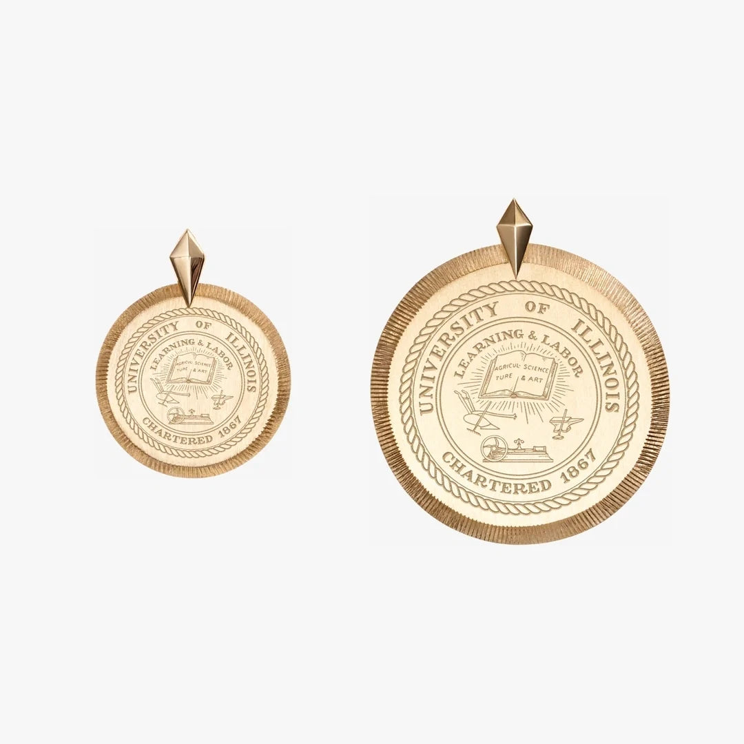 Illinois Florentine Pendant