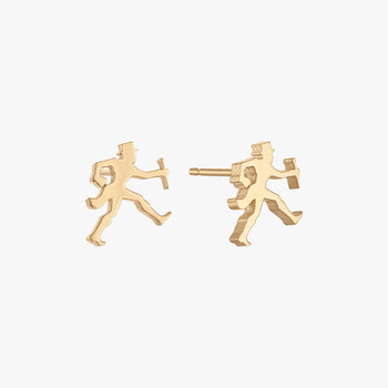 Wake Forest Walking Deacon Stud Earring