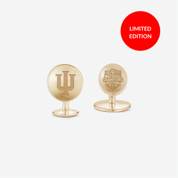 LIMITED EDITION: Indiana 2025 Championship Logo Cufflinks
