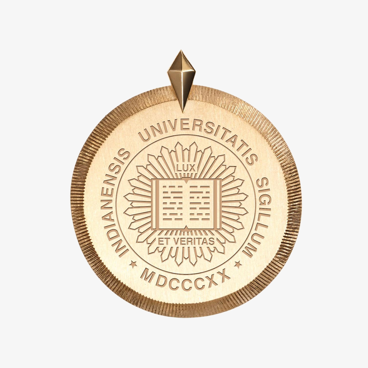 Indiana Crest Florentine Pendant