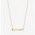 Indiana Hoosiers Horizontal Bar Necklace