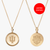 Indiana Logo Sunburst Pendant