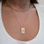 Custom Diamond Ingot Pendant