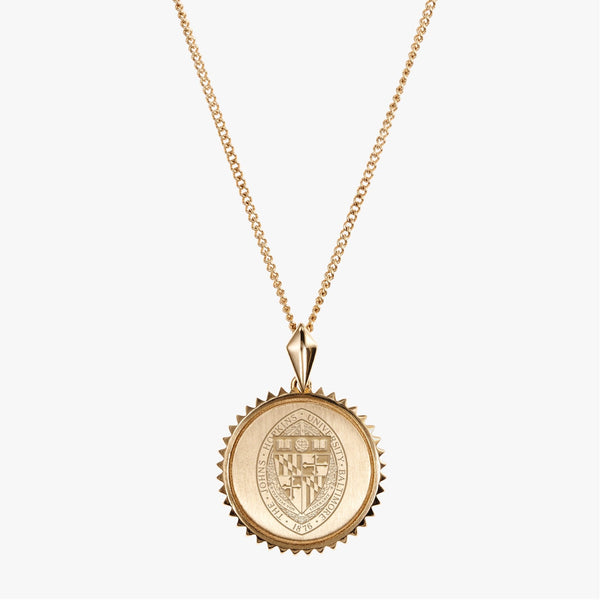 Gold John Hopkins Sunburst Necklace