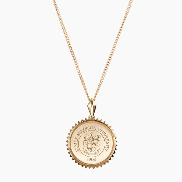 Gold Sunburst Necklace