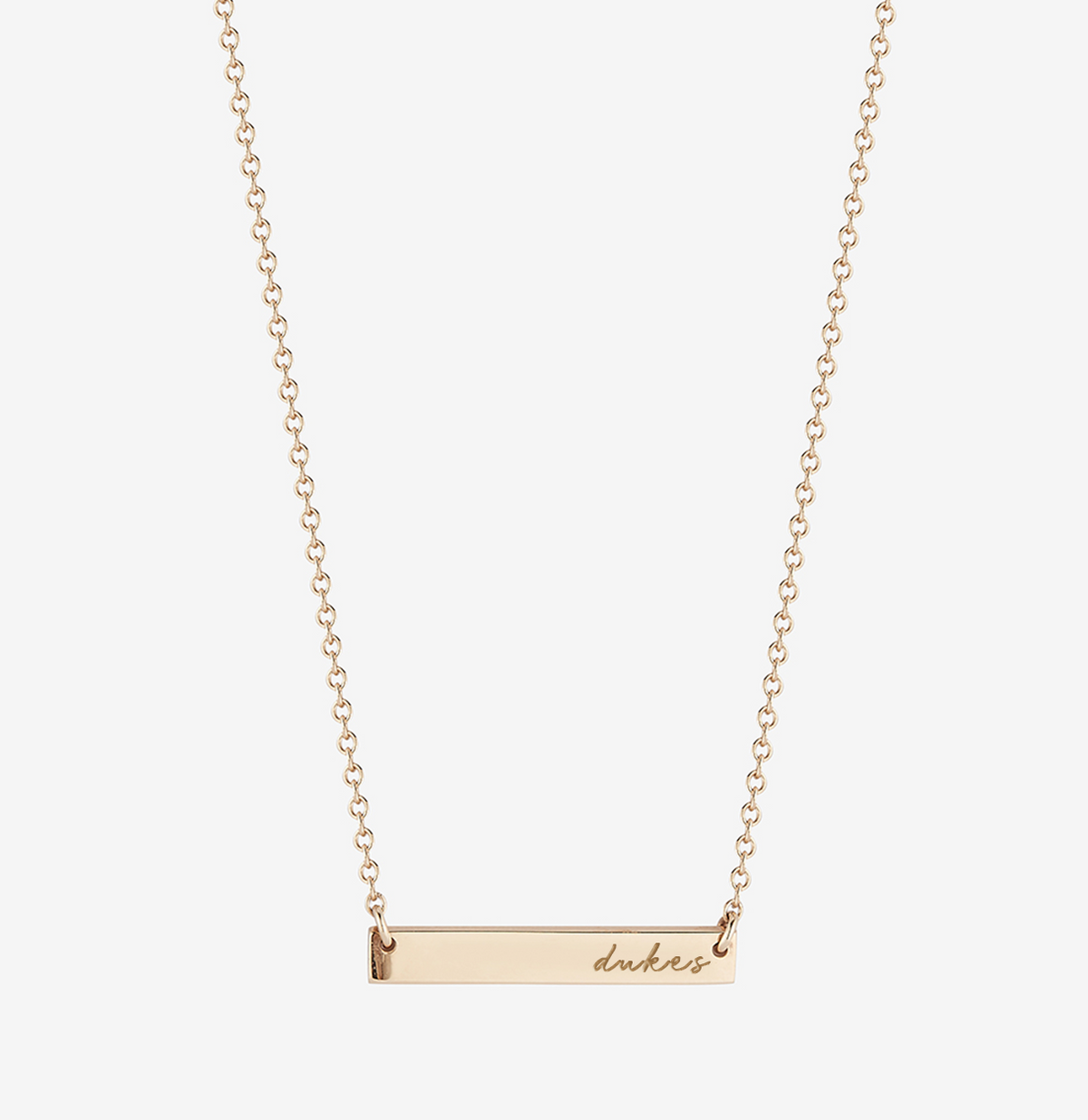 JMU Dukes Horizontal Bar Necklace