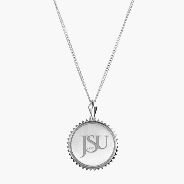 Jackson State Logo Sunburst Pendant