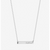 Johns Hopkins Horizontal Bar Necklace