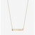 Johns Hopkins Horizontal Bar Necklace