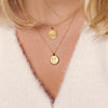 College of Charleston Sunburst Necklace on figure