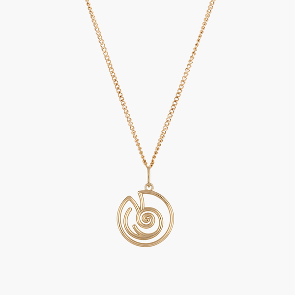 Kappa Delta Nautilus Shell Charm