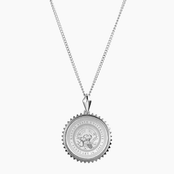 Kansas State Sunburst Necklace