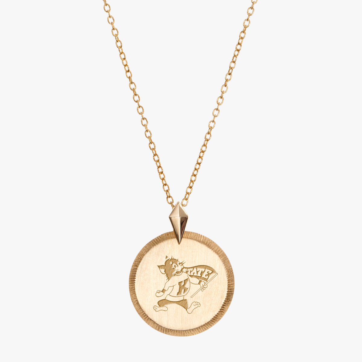 Kansas State Florentine Necklace Petite