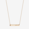 Kansas Jayhawks Horizontal Bar Necklace