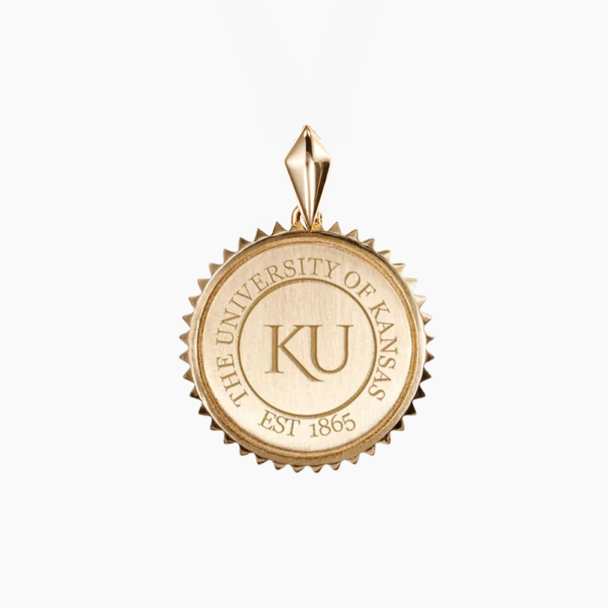Kansas Sunburst Seal Pendant